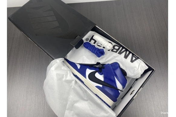 Nike High CU7544-400 Deep Royal Dunk AMBUSH 1224